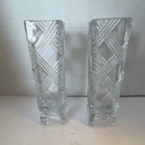 Set clear pressed glass - 2,